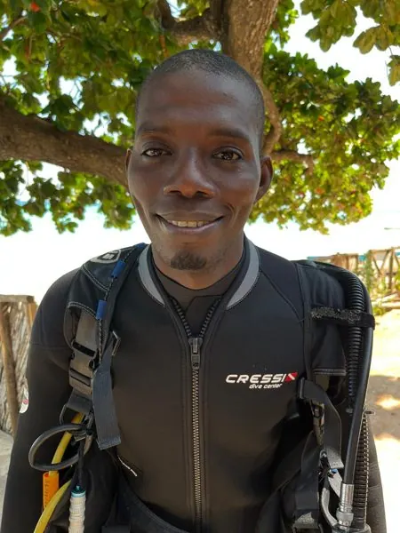 Haji – Dive master, DiveTime Zanzibar