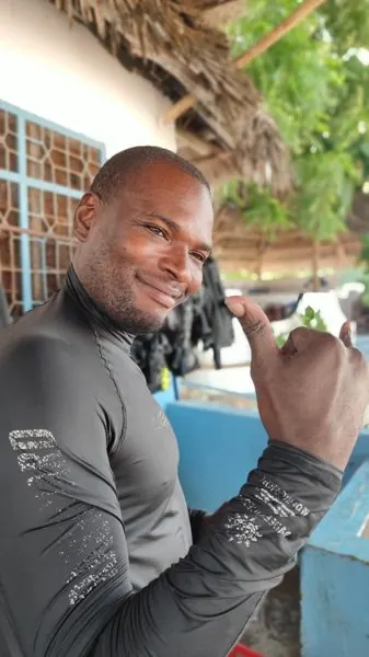 Shauri – Dive master, DiveTime Zanzibar